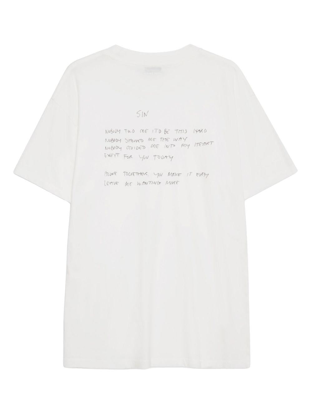 Walker Tee Lyrics - Ivory A0810771 IVY1 IVORY ANINE BING 