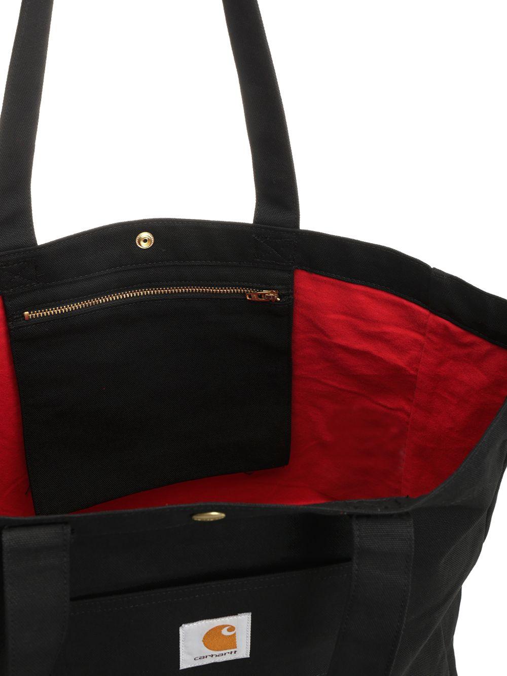 Bay Tote 'Dearborn' Canvas I036333 8901 BLACK CARHARTT WIP 
