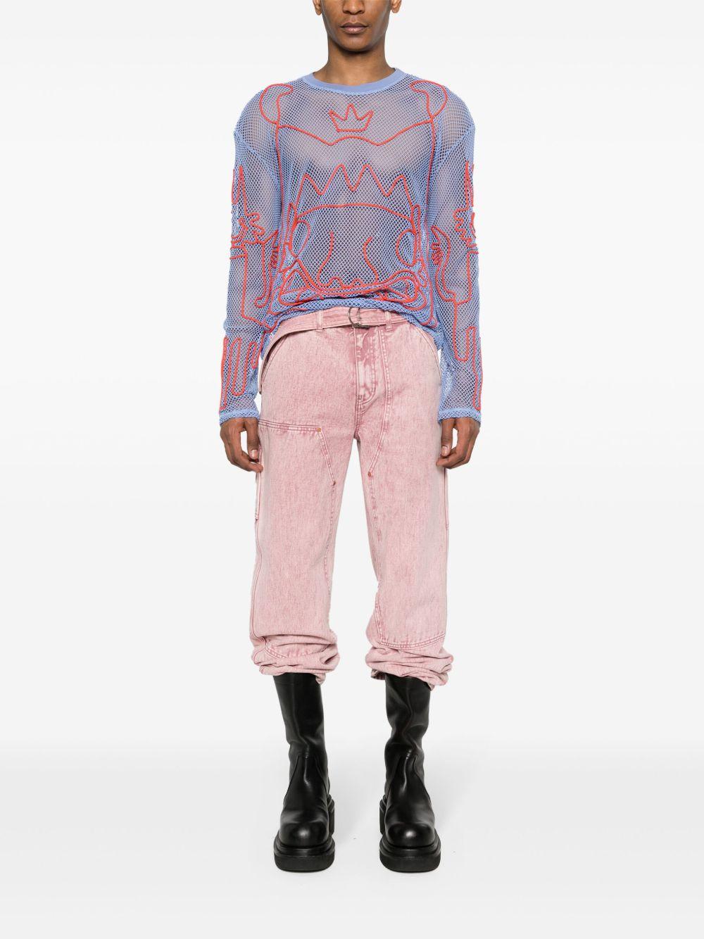  043080101 BLUE WITH RED CHARLES JEFFREY LOVERBOY 