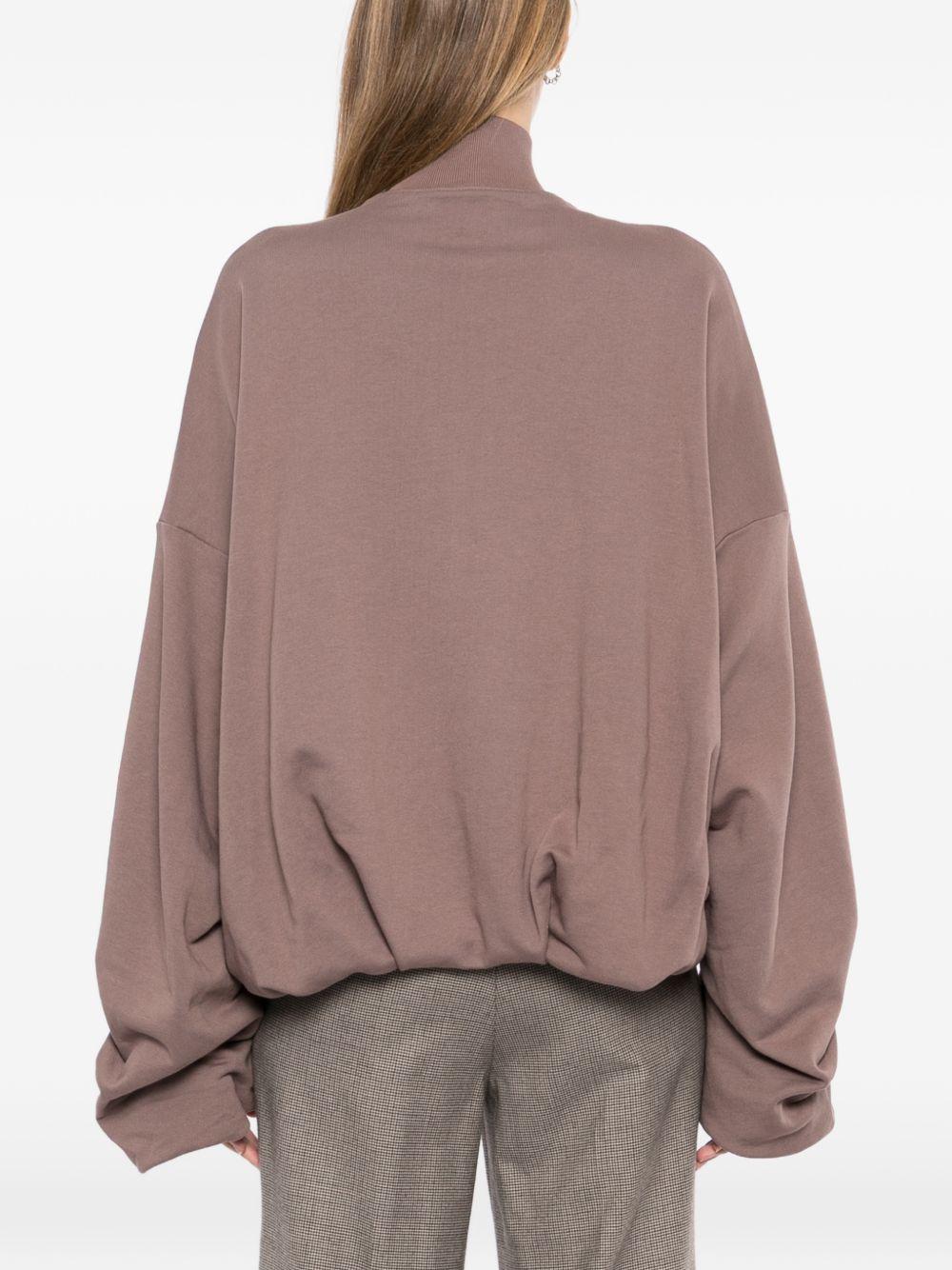 Draped Jersey Jacket HAQUA3610 811 TAUPE DRIES VAN NOTEN 