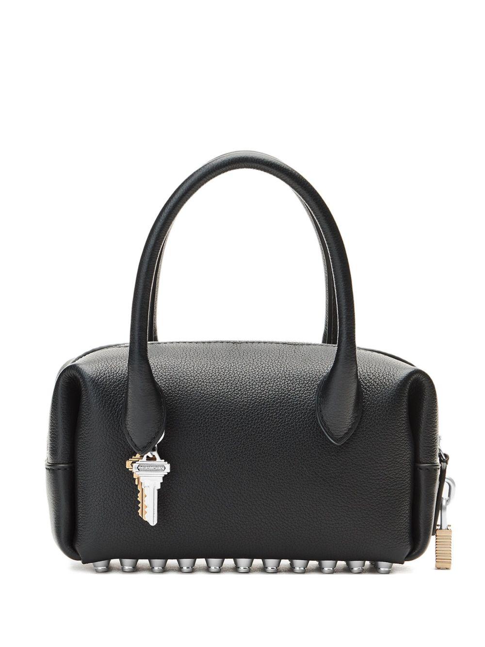 Borsa a Mano Roux Piccola in Pelle Nera 20425R12L 001 BLACK ALEXANDER WANG 