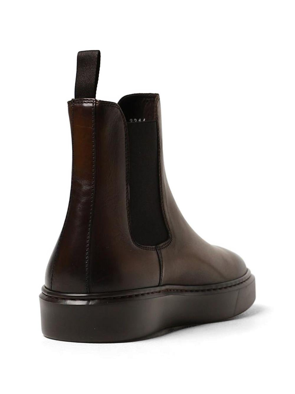 Stivaletto in pelle moro DU3214ALEXUF188TM00 MORO DOUCAL`S 