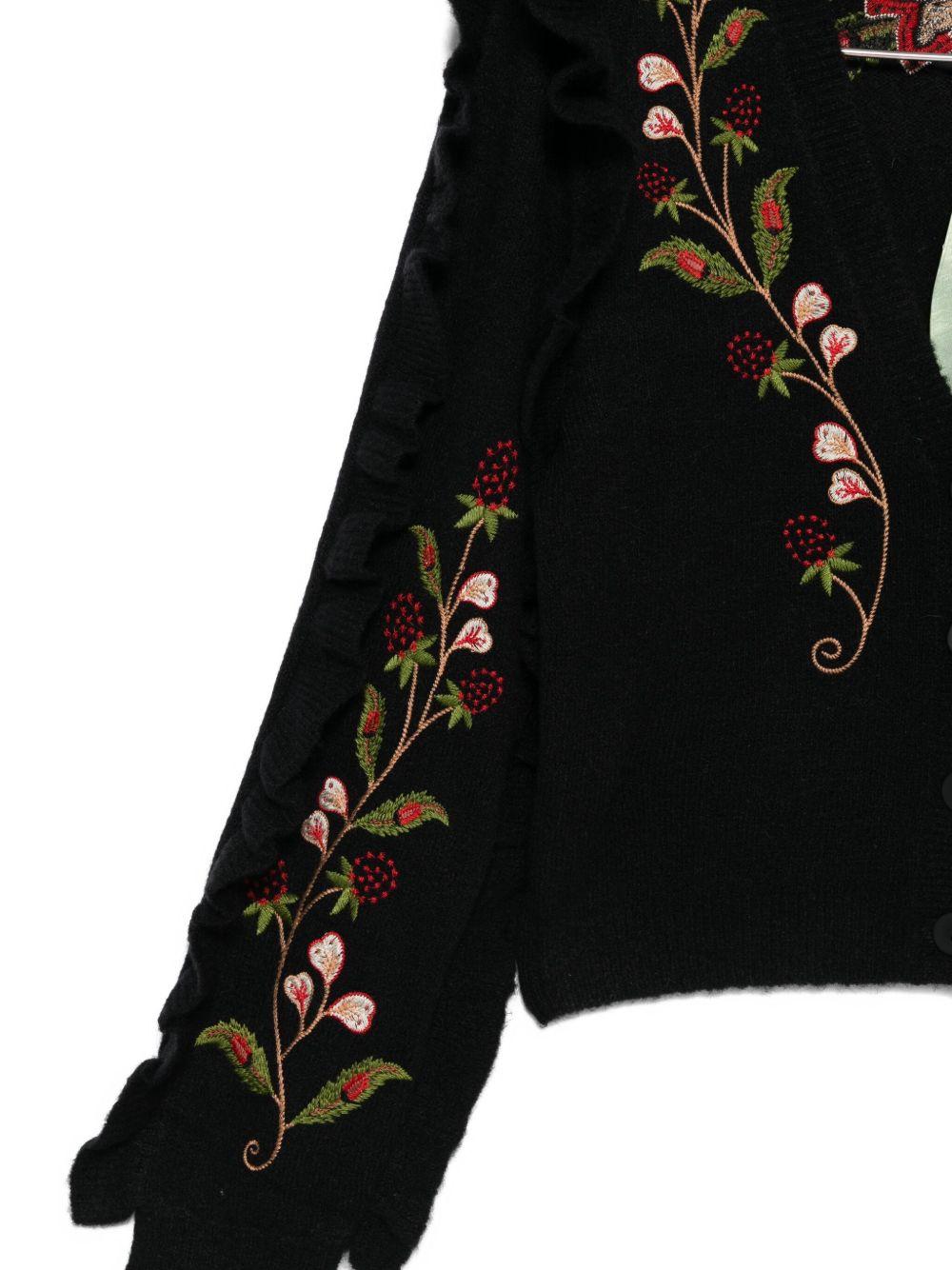 Berry Cardigan Ricamato 340201 25015 BERRY BLACK FARM RIO 