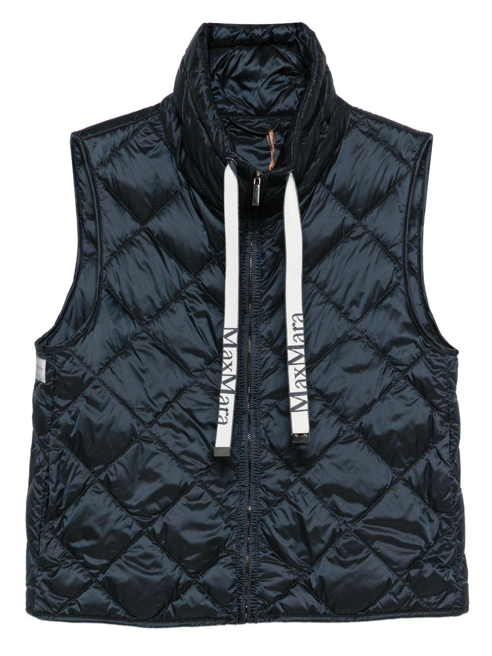Gilet Imbottito Smanicato TREGIC 075 NEW DARK MAX MARA THE CUBE 