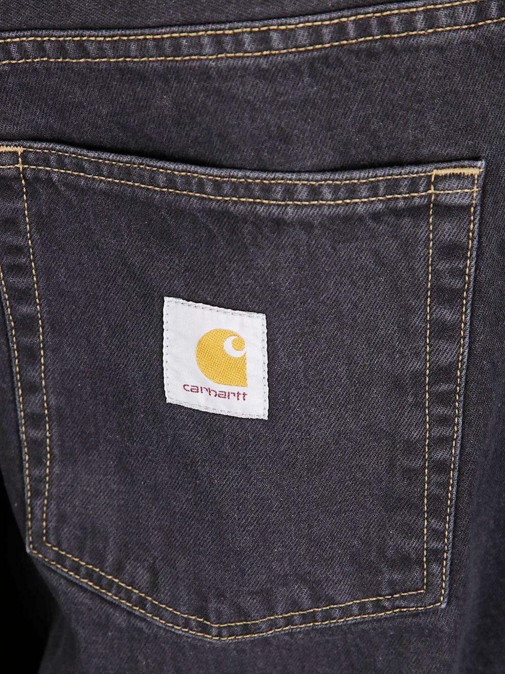 Brandon Pant 'Smith' Denim I035893 8906 BLACK STONE WASHED CARHARTT WIP 