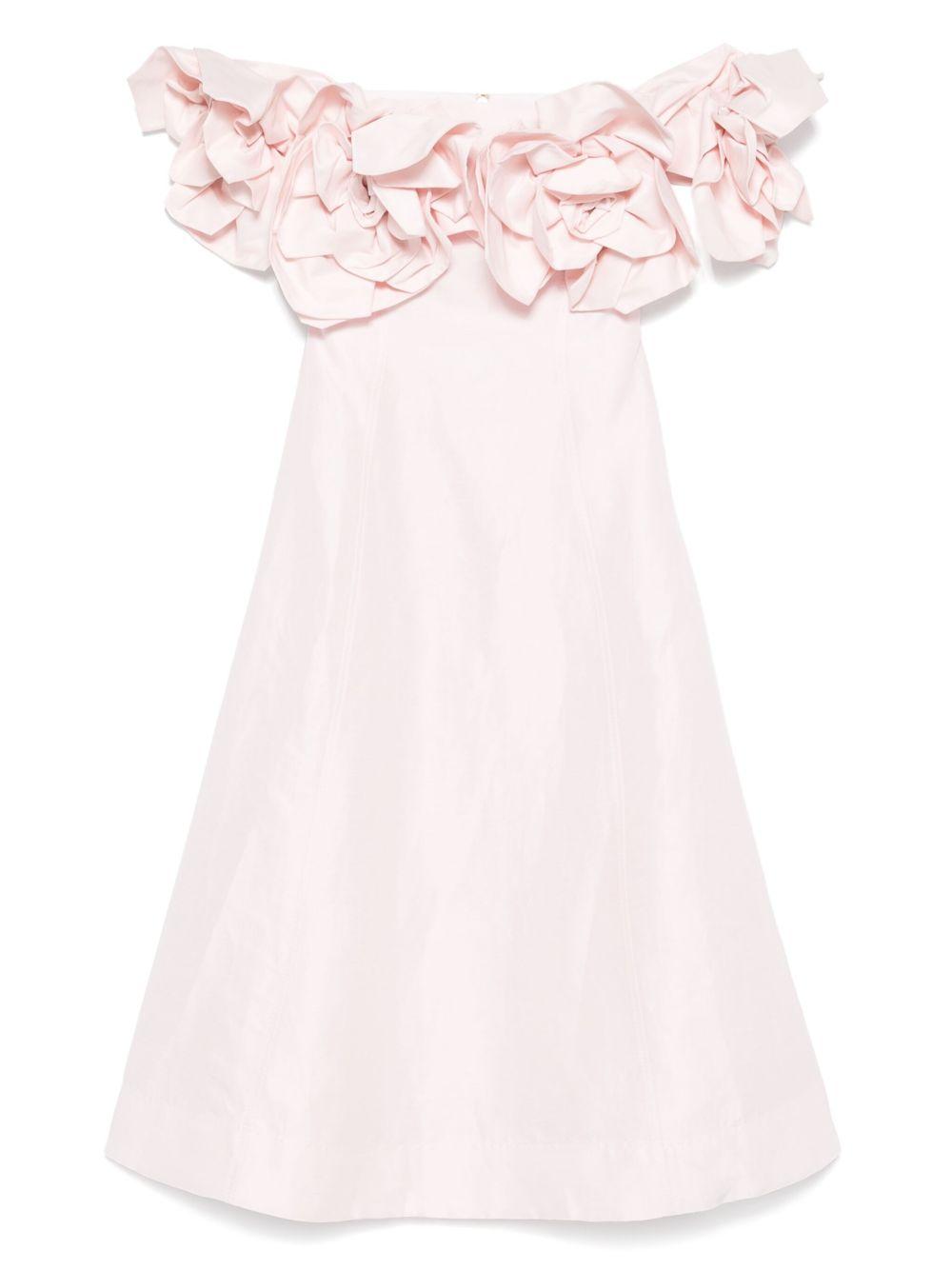 Etta Midi Dress 25RE5188 PASTEL PINK AJE 