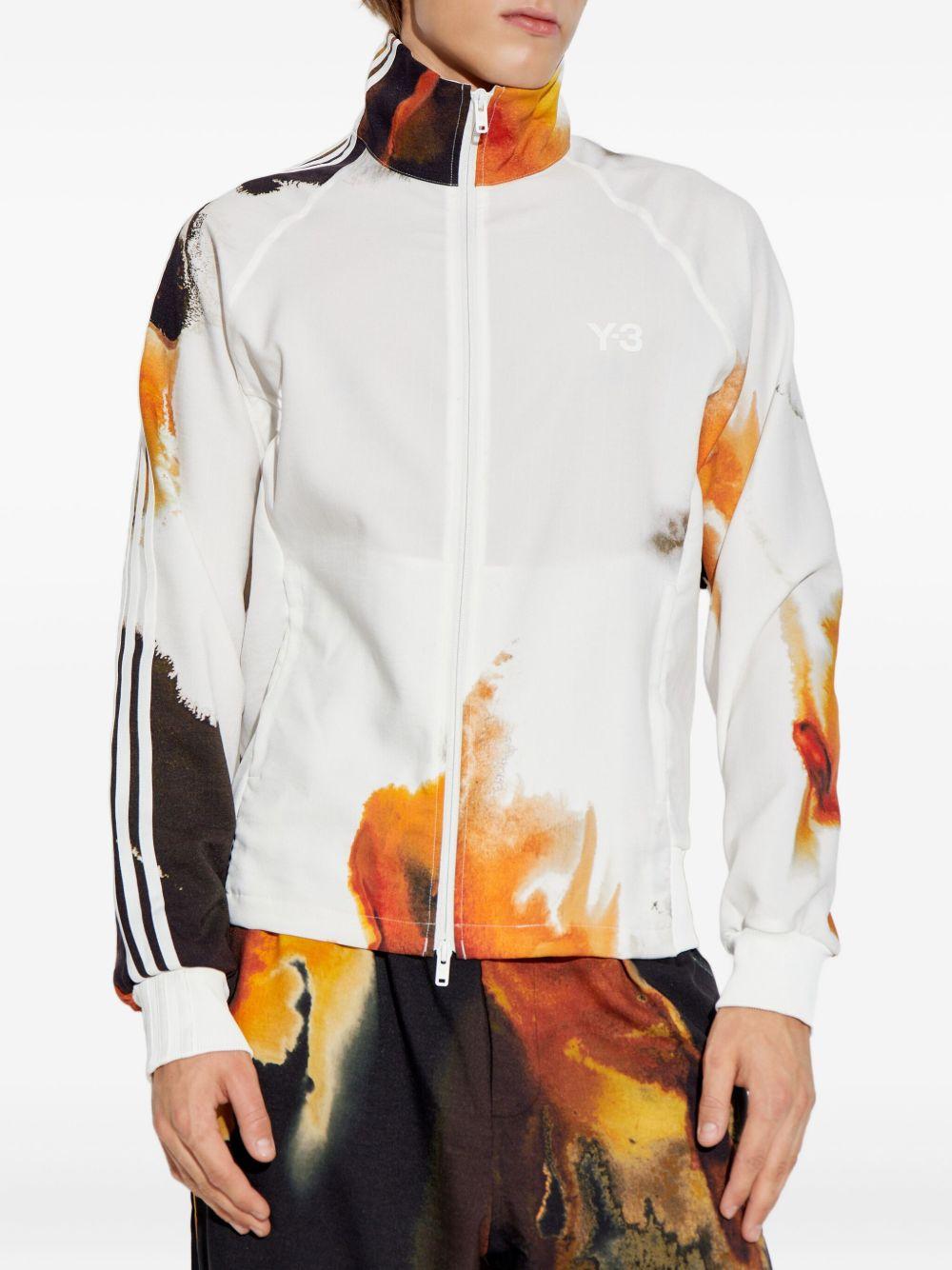 Giacca con stampa astratta KA9623 WHITE Y-3 