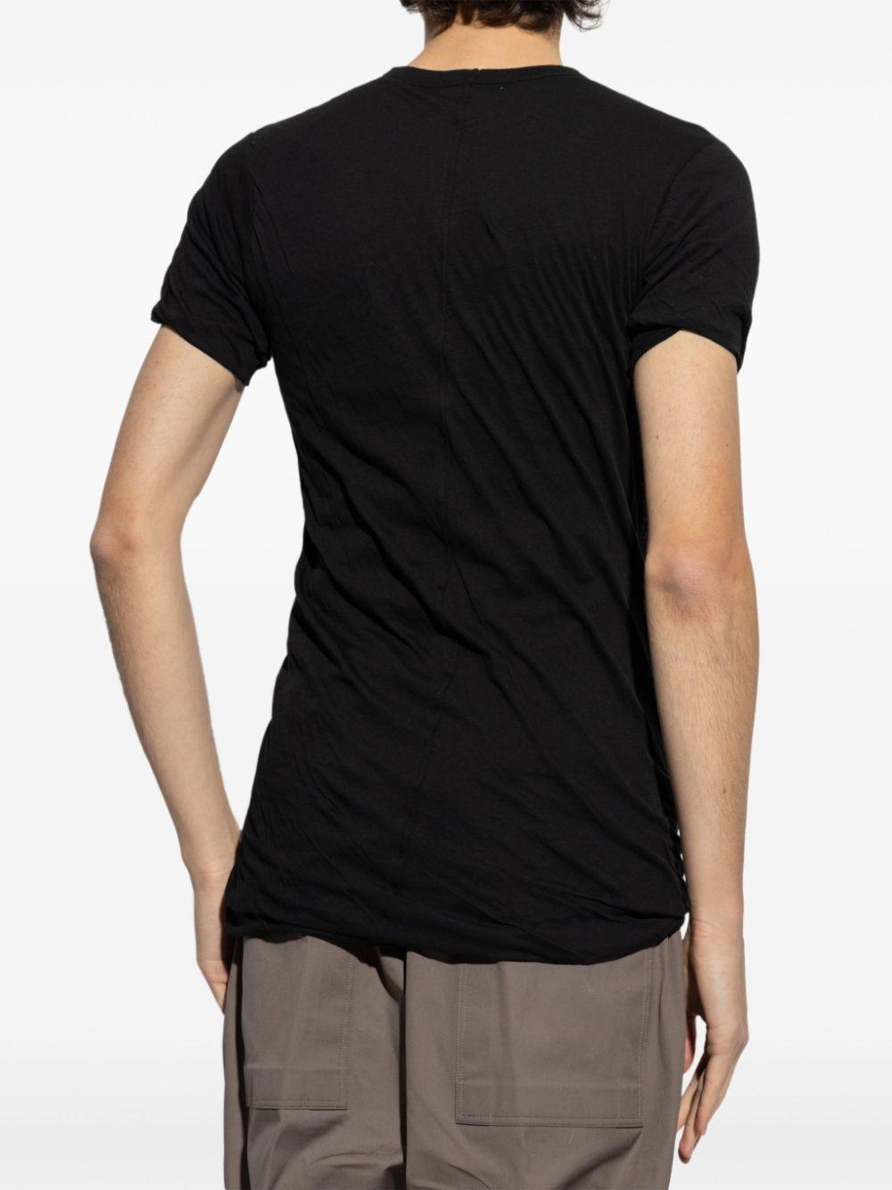Hollywood T-shirt RU01E5256UC 09 BLACK RICK OWENS 