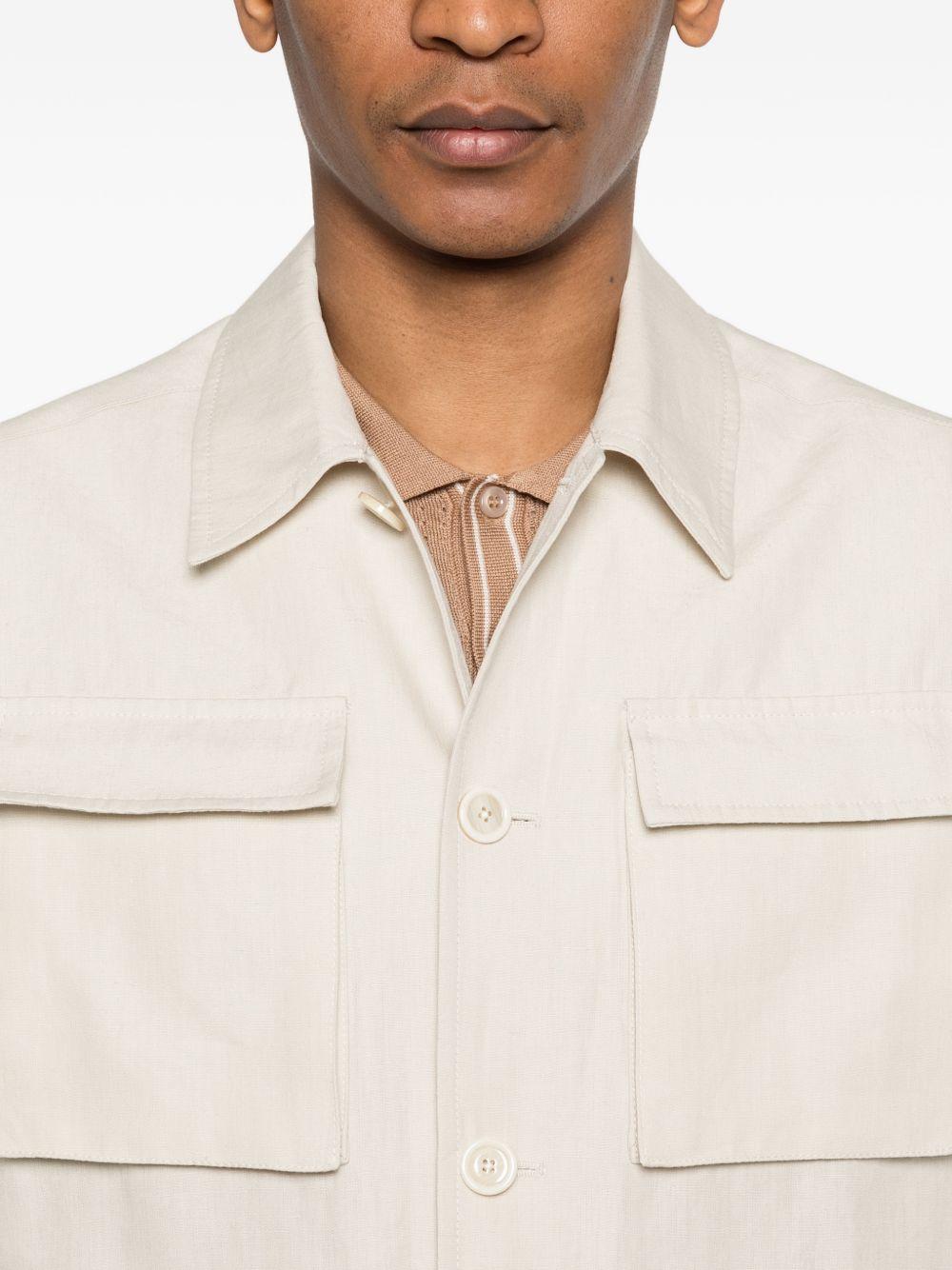 LARDINI - Patch pocket jacket PAARONPAIF66408 150 LARDINI 