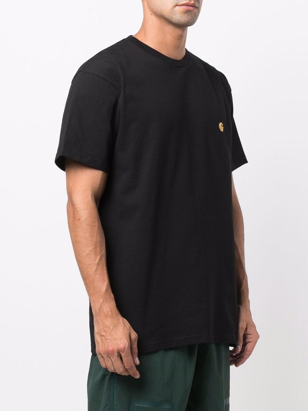 T-shirt S/S Chase I026391 00FXX BLACK GOLD CARHARTT WIP 