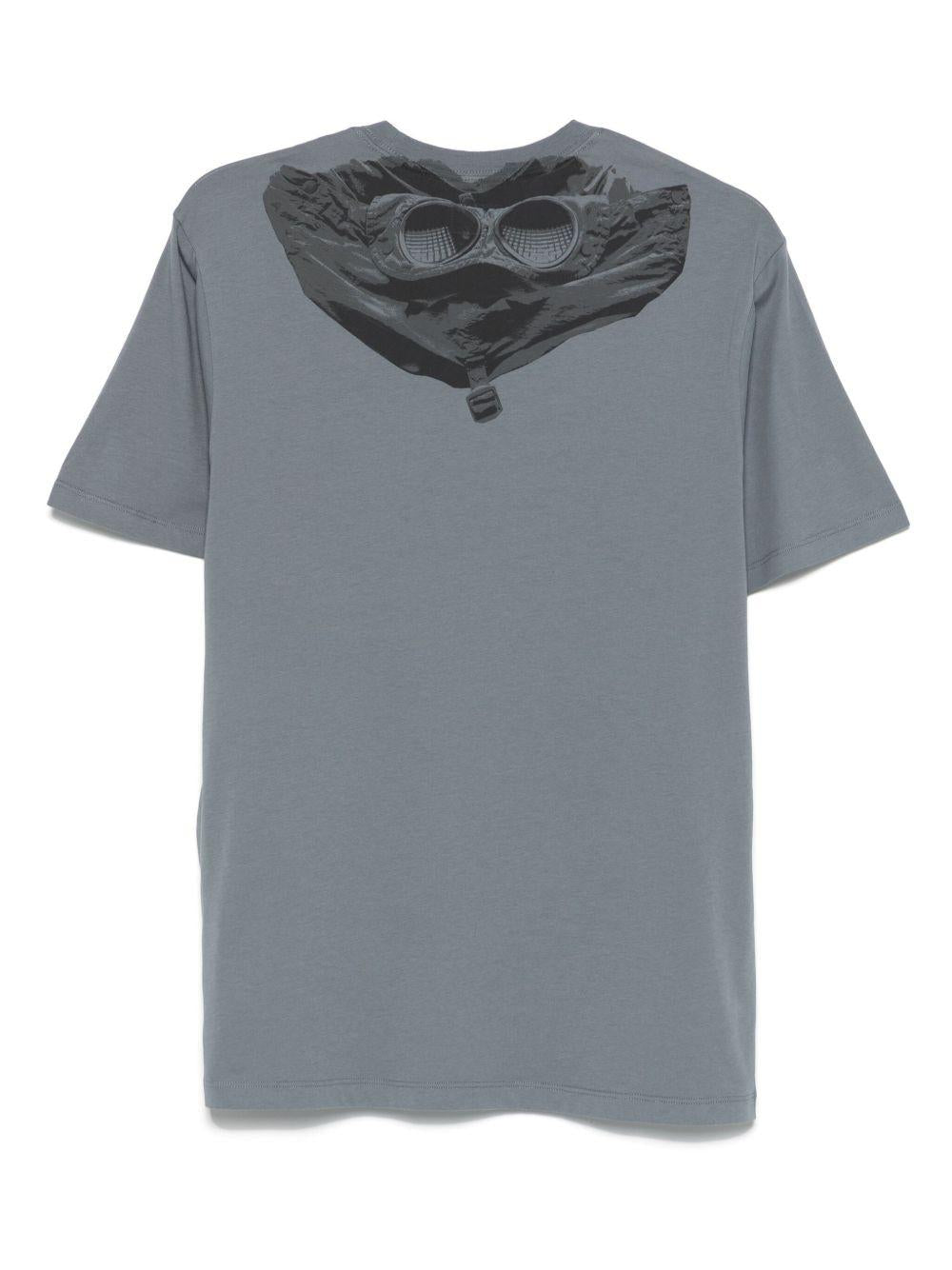 30/1 Jersey Back Goggle T-Shirt 18CMTS030A005100W 888 TOTAL ECLIPSE CP COMPANY 