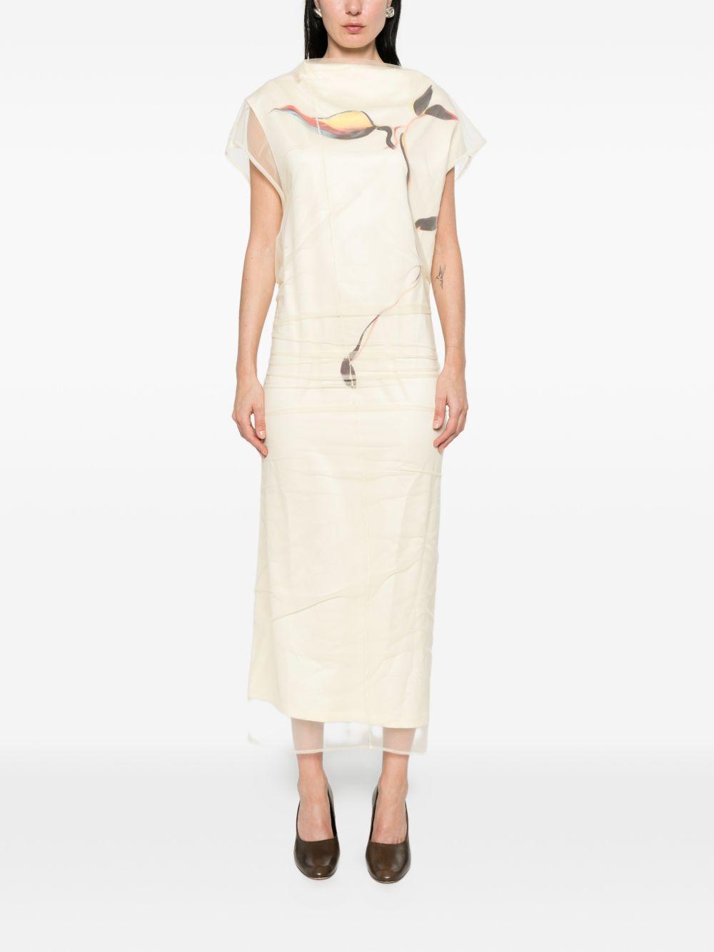 Abito In Tulle Invisibile SPSVIALE 001 GIALLO PASTELLO SPORTMAX 