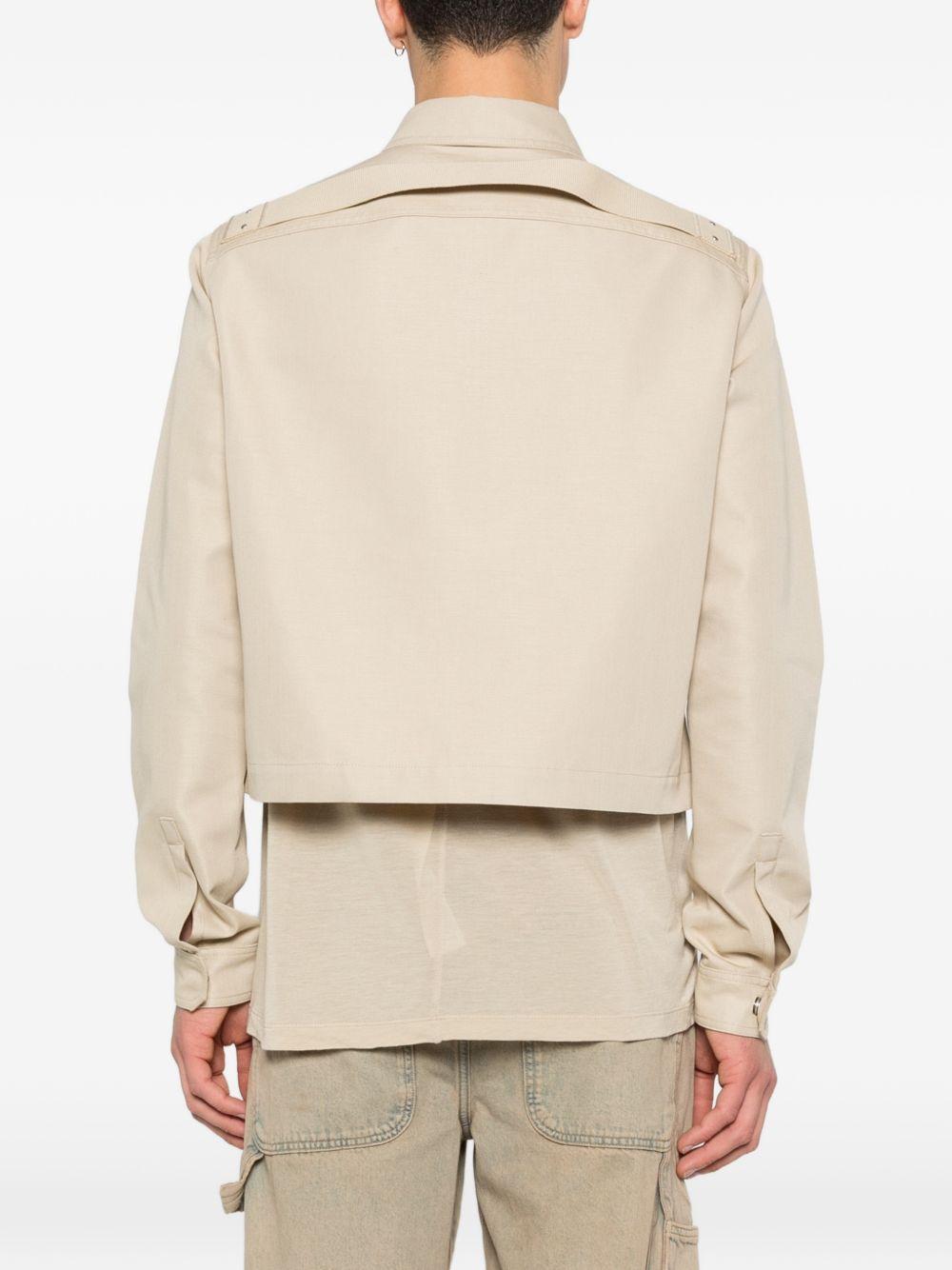 Tour Alice Shirt RU01F2742CDU 138 SAND RICK OWENS 