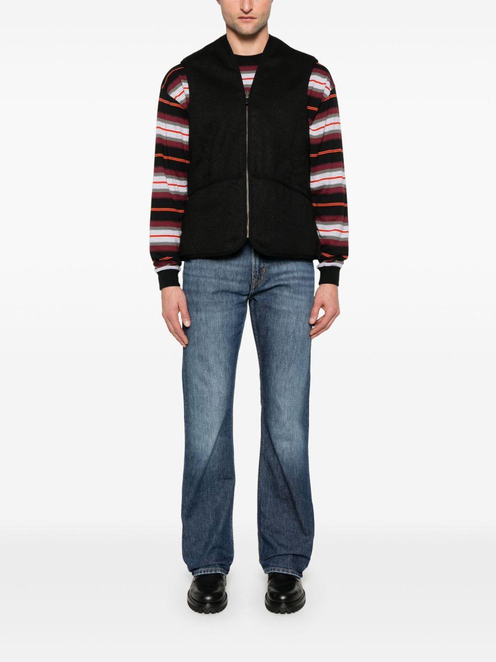 Gilet/fodera in pile caldo con cerniera MLI0004MLI1 BK11 BLACK BARBOUR 