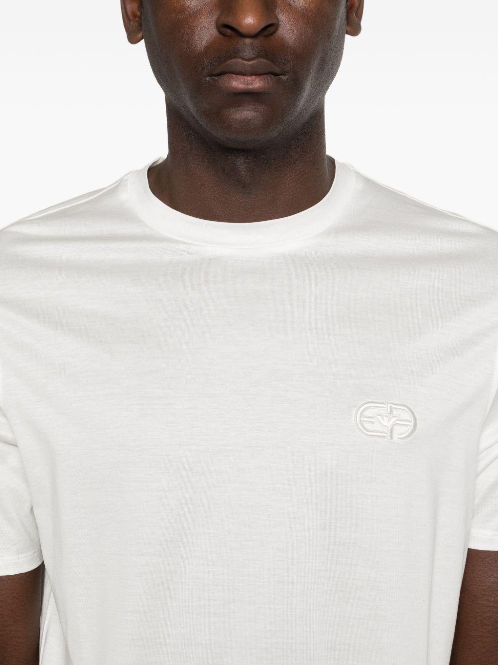 T-Shirt In Misto Lyocell EM004585AF10017 U0003 EMPORIO ARMANI 