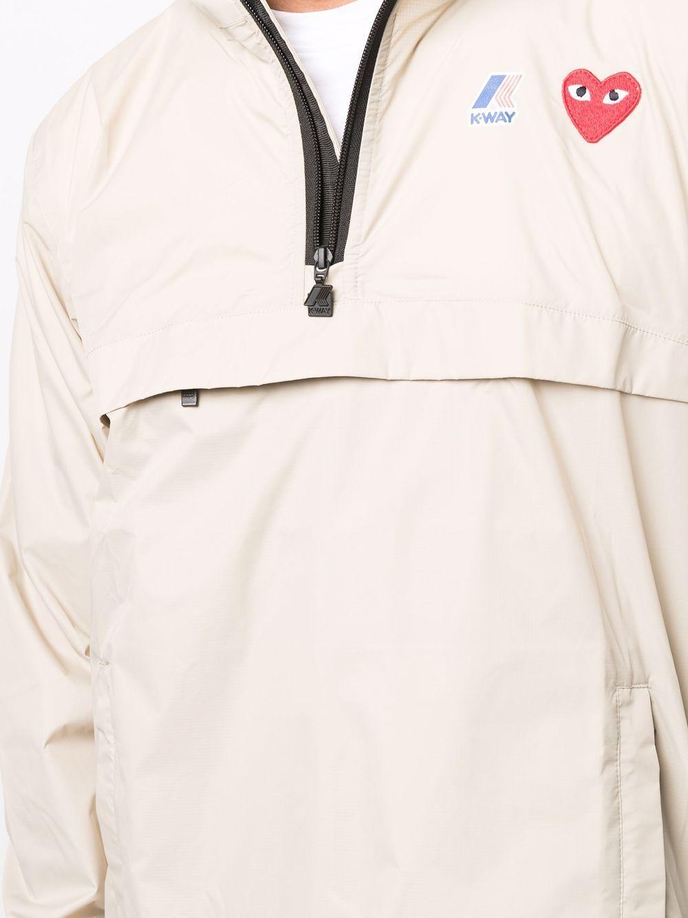  P1J502 3 BEIGE COMME DES GARCONS PLAY 