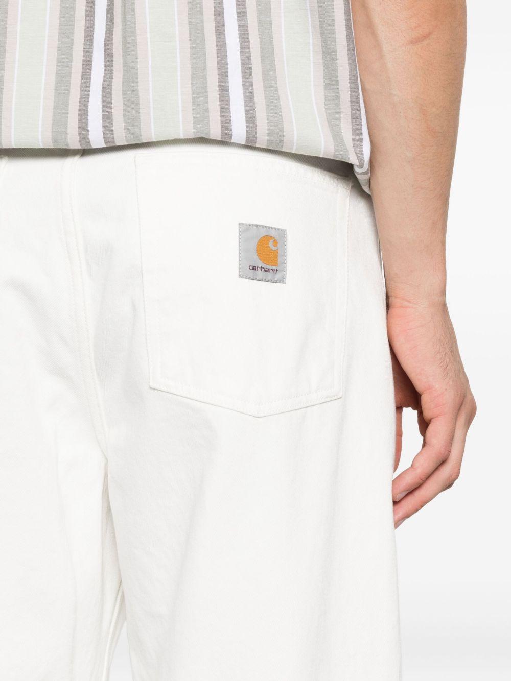 Brandon Pant 'Smith' Denim I035893 0202 WHITE RINSED CARHARTT WIP 