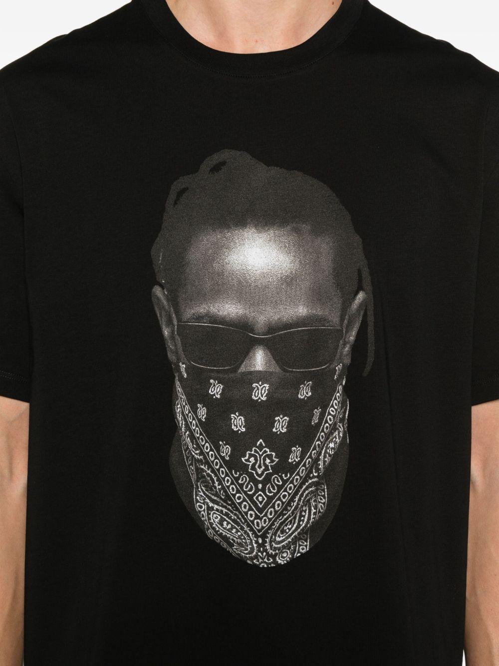 CWY Mask Graphic T-Shirt NUW25225 009 BLACK IH NOM UH NIT 