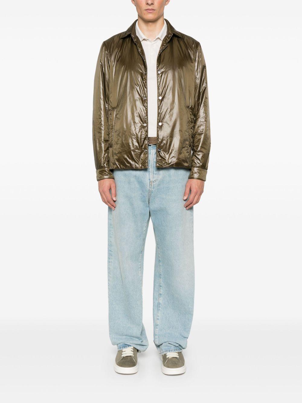 Shacket in Nylon Ultralight GI000490U12017Z 7745 VERDE MILITARE HERNO 