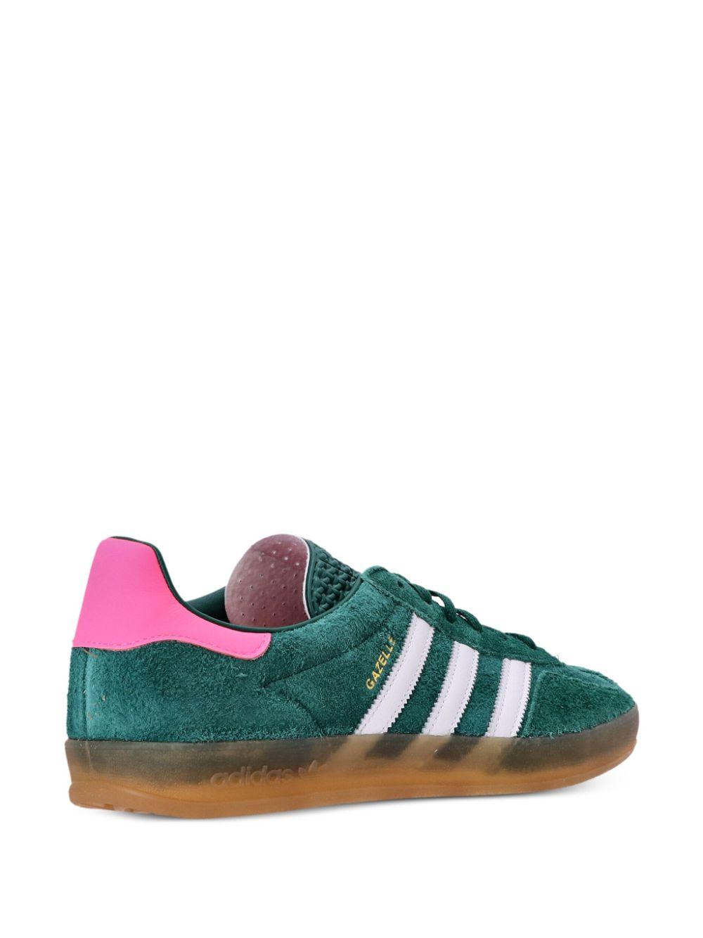 Sneakers Gazelle Indoor IG5929 GREEN PINK ADIDAS ORIGINALS 