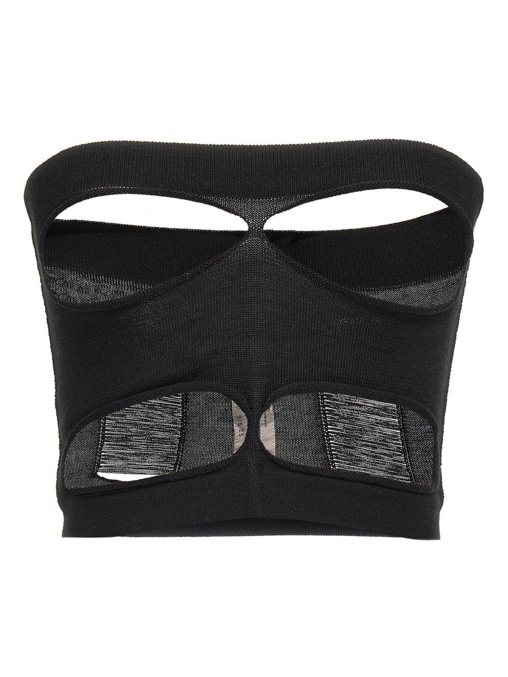 Tanja top RO01E7647KGRIDM 09 BLACK RICK OWENS 