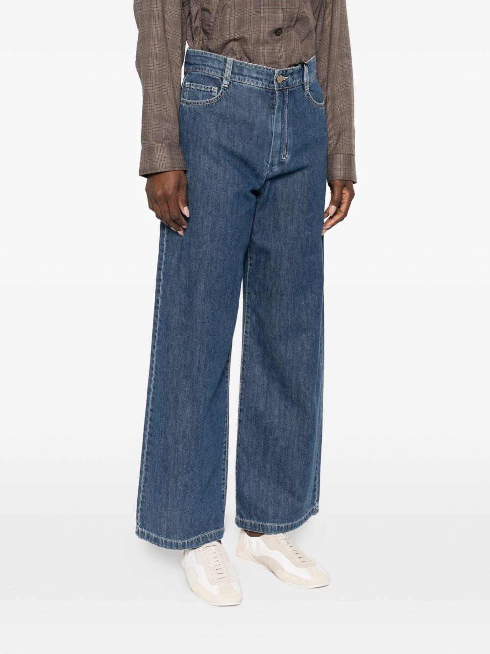 <BR/>Jeans in cotone SMMZEUS 002 MEDIO PULITO S MAX MARA 