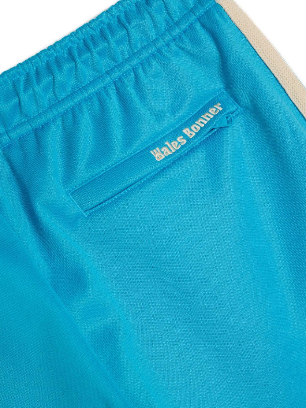 Wales Bonner Track Pants in Shock Cyan JJ2934 LIGHT BLUE ADIDAS X WALES BONNER 