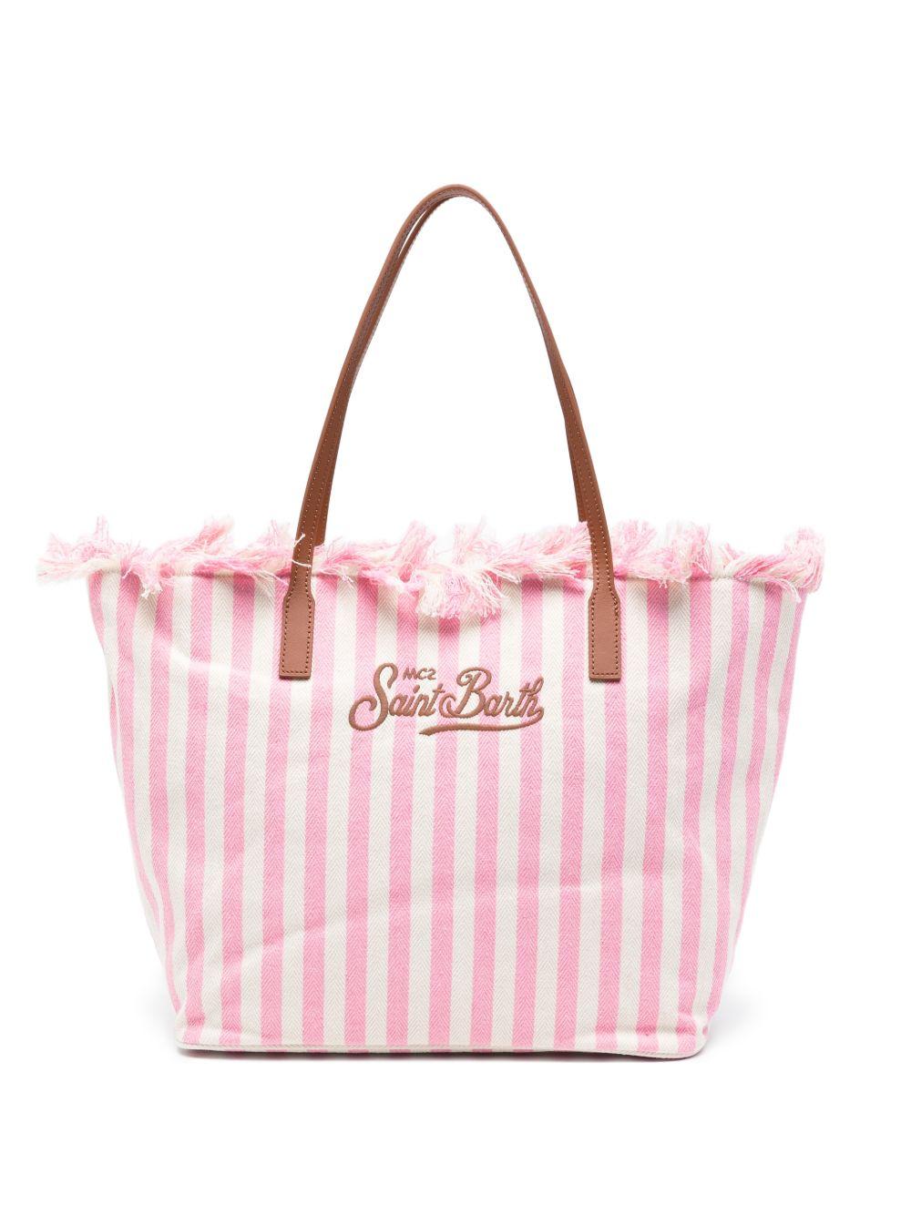 City Bag Midi Fringe CBMF00101764L STRIPES 21 MC2 SAINT BARTH 