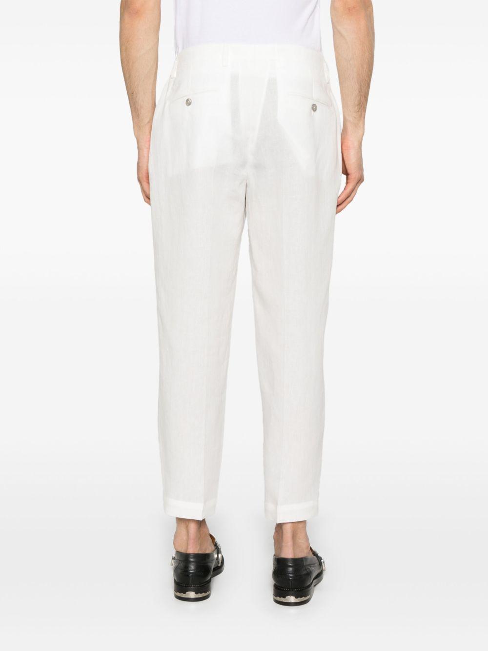 Portobello trousers PORTOBELLOS325118 00150 BIANCO BRIGLIA 1949 