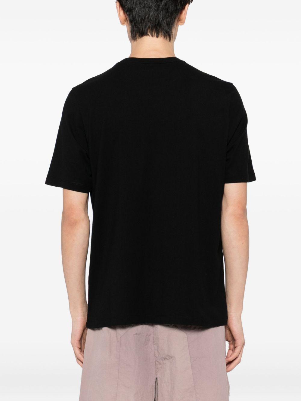 T-shirt a maniche corte PM00107KJ7026 P199 BLACK MAISON KITSUNE 