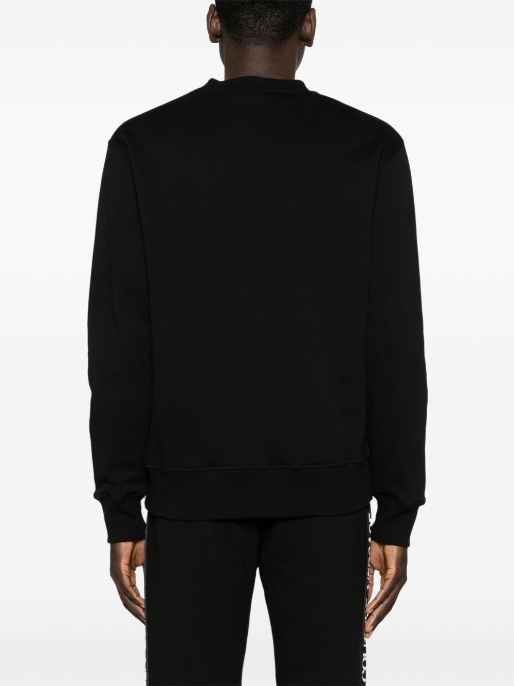  77GAI3R3F0002 899 BLACK VERSACE JEANS COUTURE 