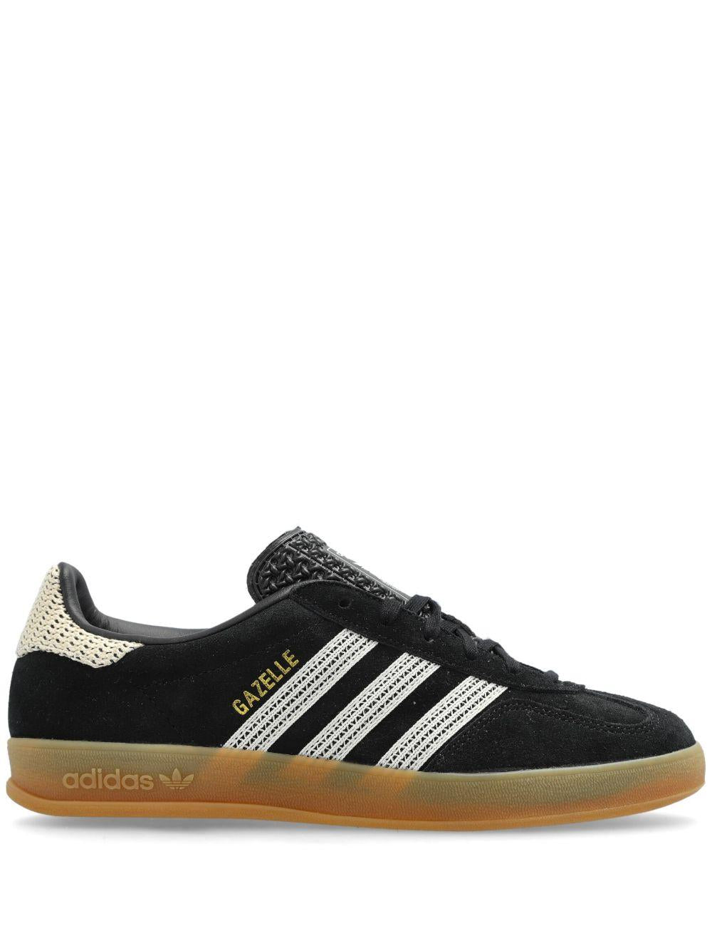 Gazzelle Indoor Sneakers JI2755 BLACK WHITE ADIDAS ORIGINALS 