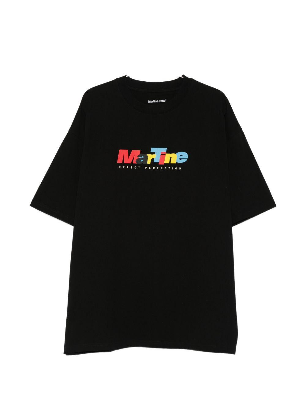 Oversized T-Shirt 621JE06001E BLACK MARTINE ROSE 