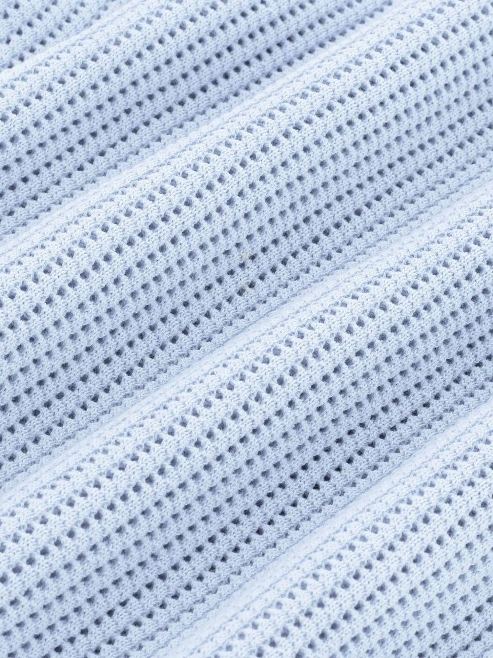 Polo Maille Monogramme JPO171CO207 LIGHT BLUE DROLE DE MONSIEUR 