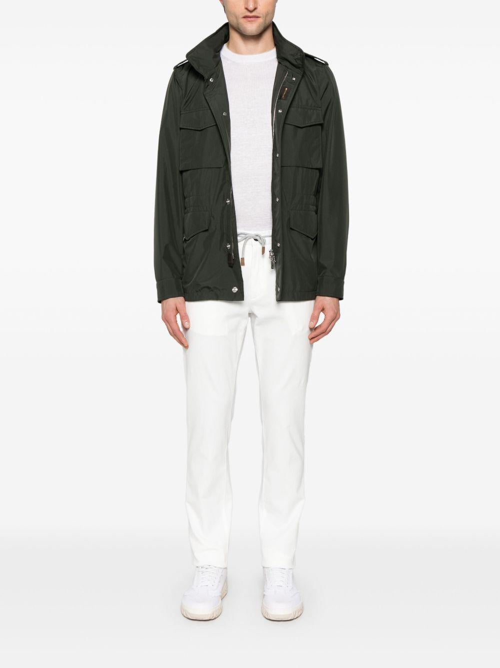 Pantalone jogger X75PANB21TET0K005 01 BIANCO ELEVENTY 