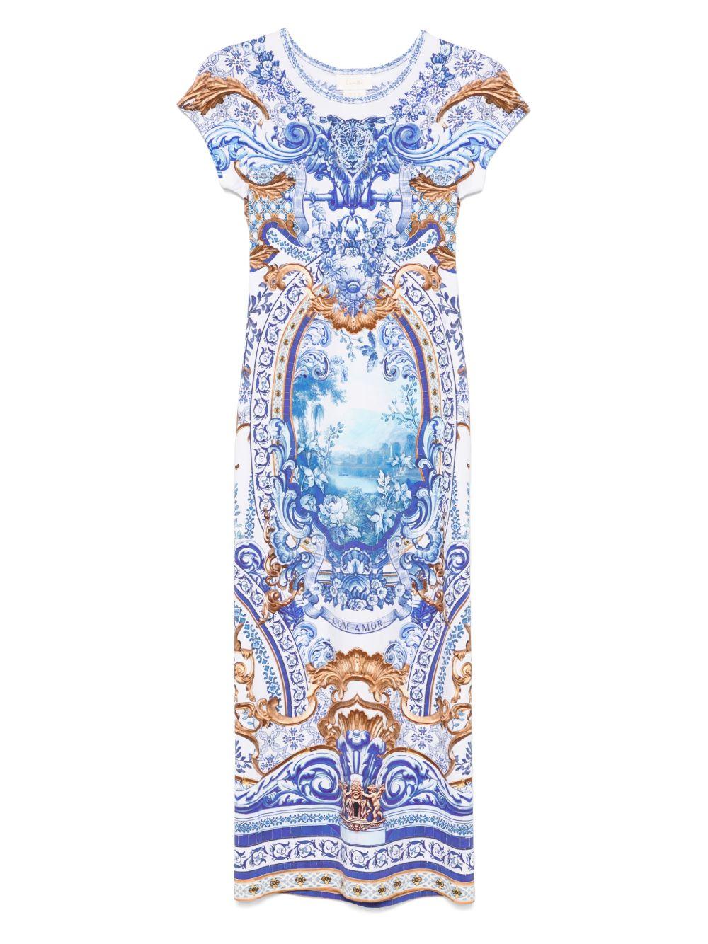 Azul Adventures midi dress 00033280 AZUL ADVENTURES CAMILLA 