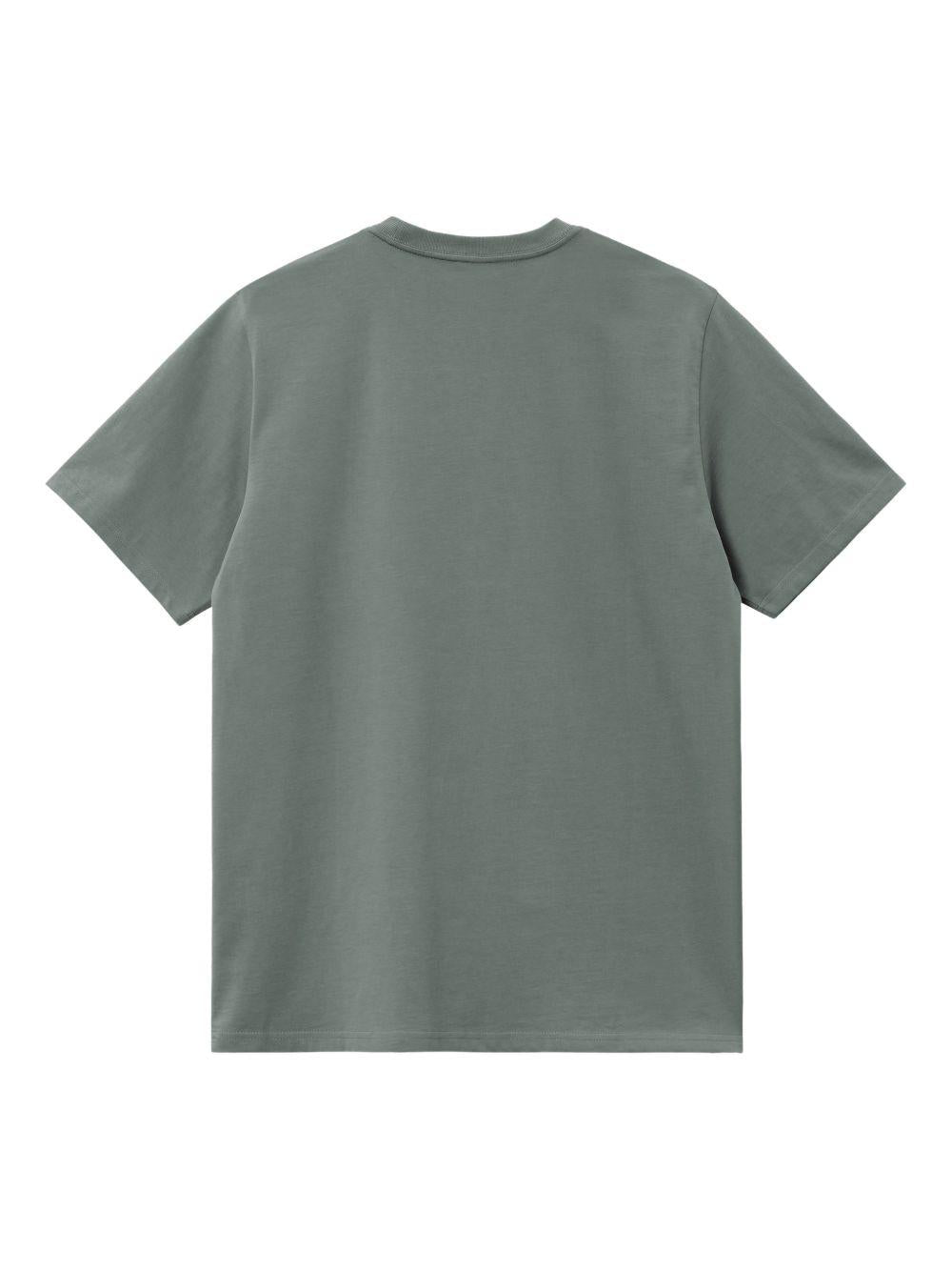 S/S Chase T-Shirt Cotton Combed Single Jersey I026391 3H4XX VELVET GREEN GOLD CARHARTT WIP 