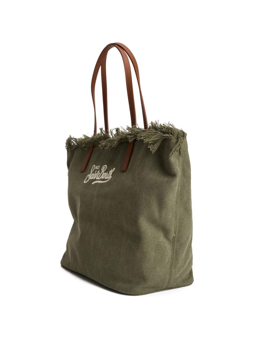 City Bag Midi Fringe CBF000100587L CANVAS 52 MC2 SAINT BARTH 