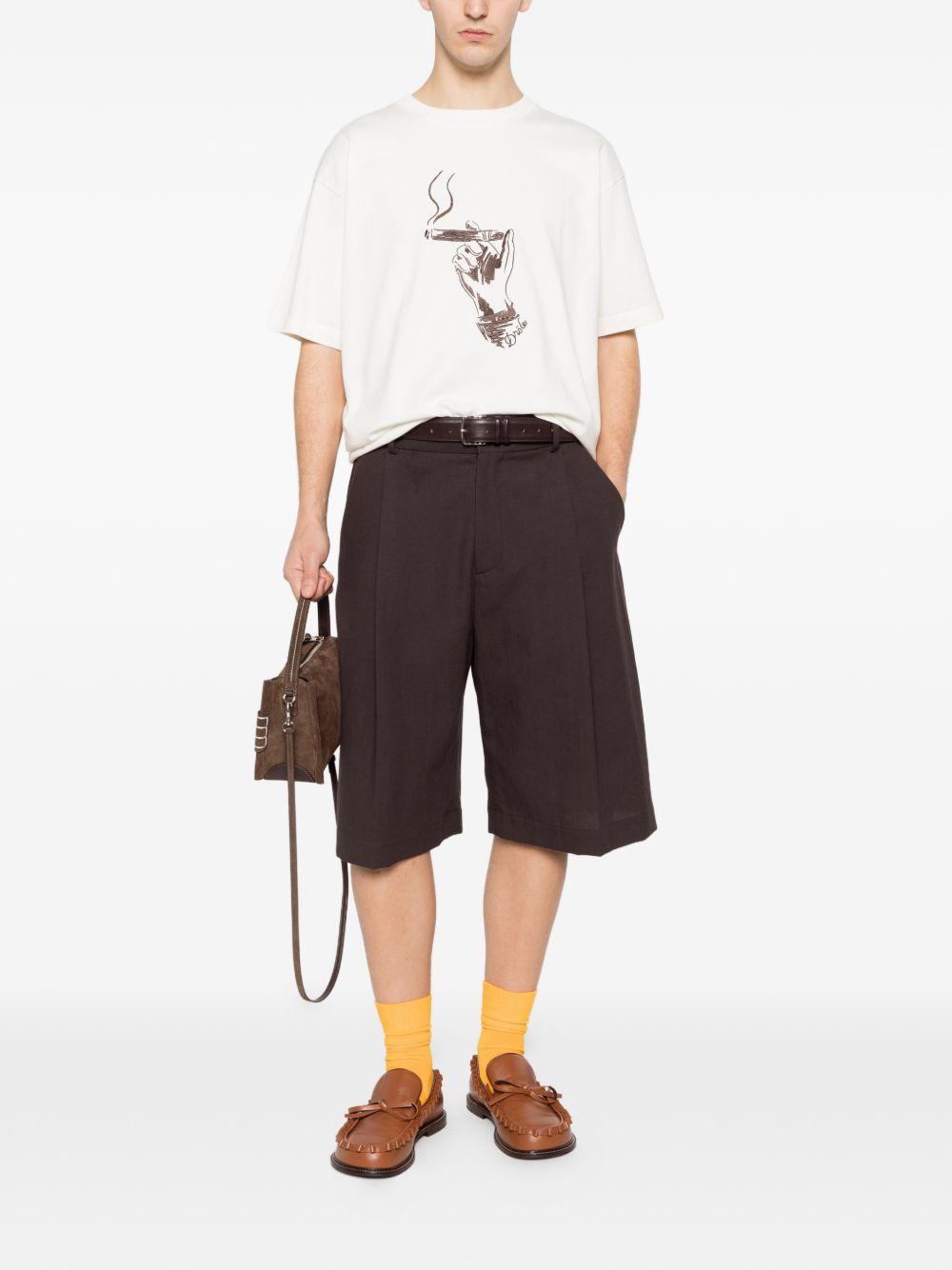 T-Shirt Cuba KTS314CO248 OFF WHITE DROLE DE MONSIEUR 