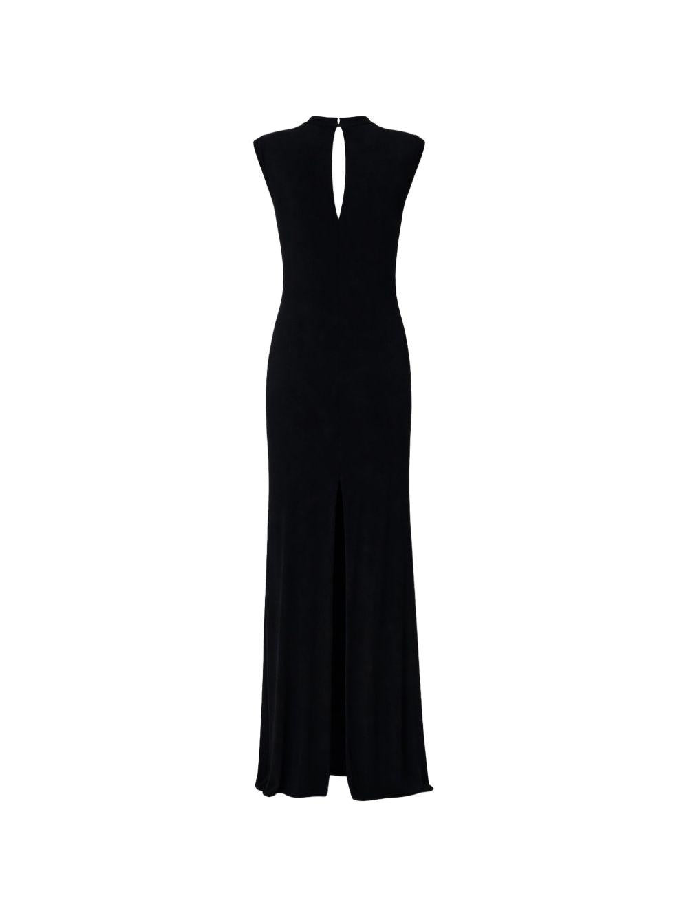 JOSEPH - Maison Fluid Jersey Maxi Dress JF009681 0010 BLACK JOSEPH 
