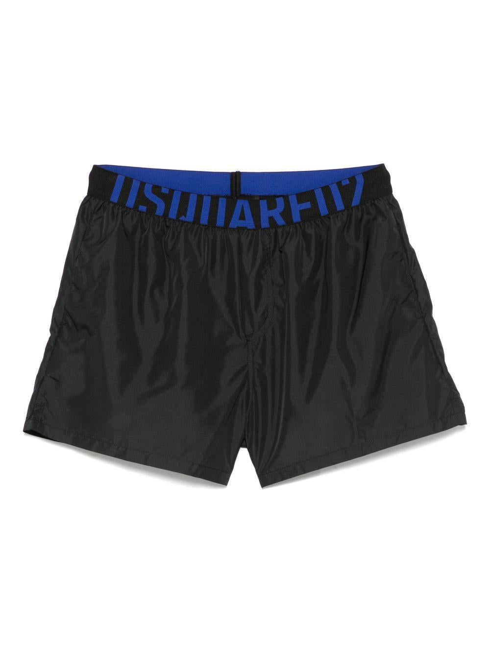 Swim boxer midi D7B646040 016 BLACK ELECTRIC DSQUARED2 