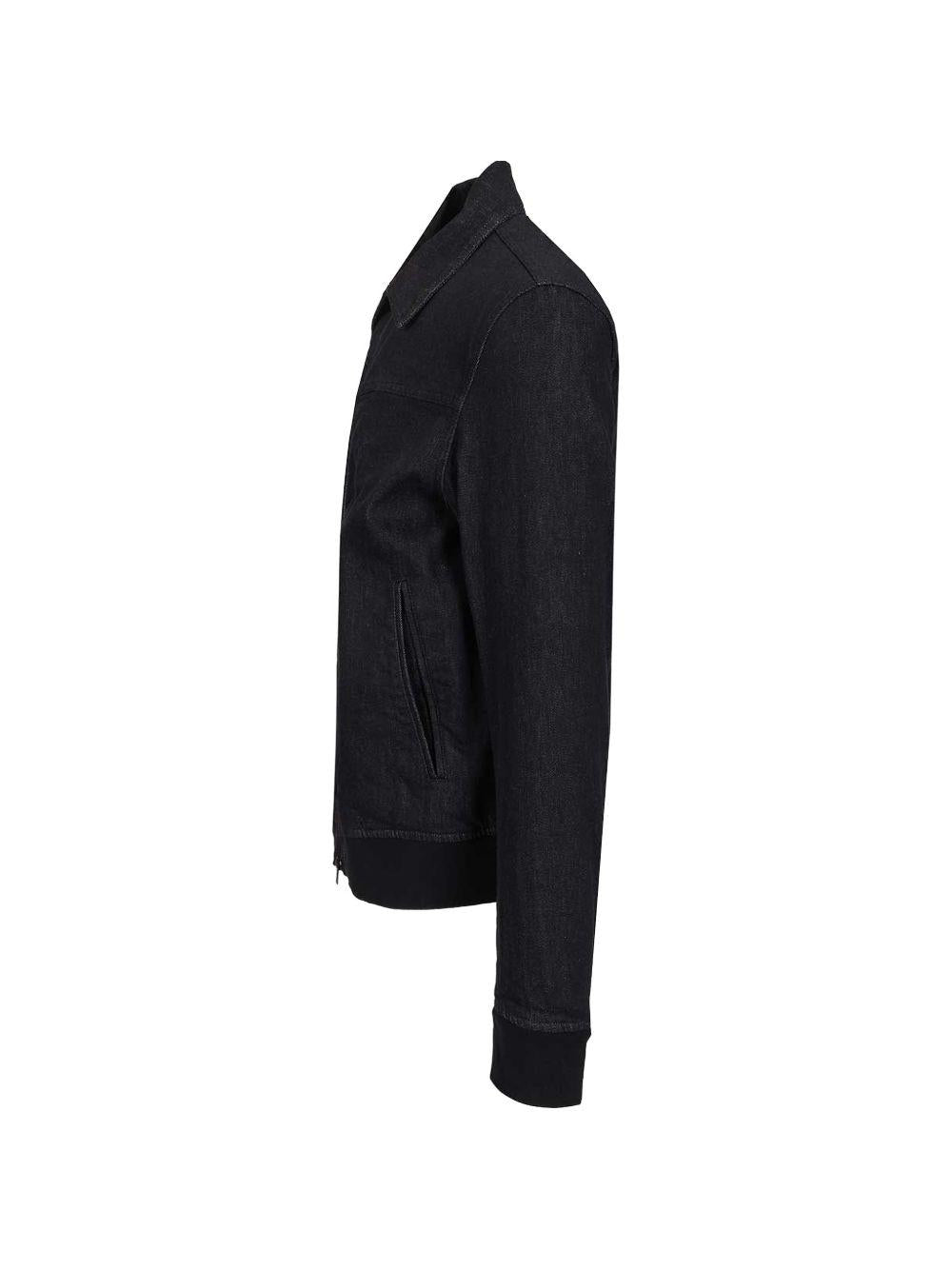 BOMBER A COLLO ALTO IN ECOAGE GI000659U13315 9200 BLUE NAVY HERNO 