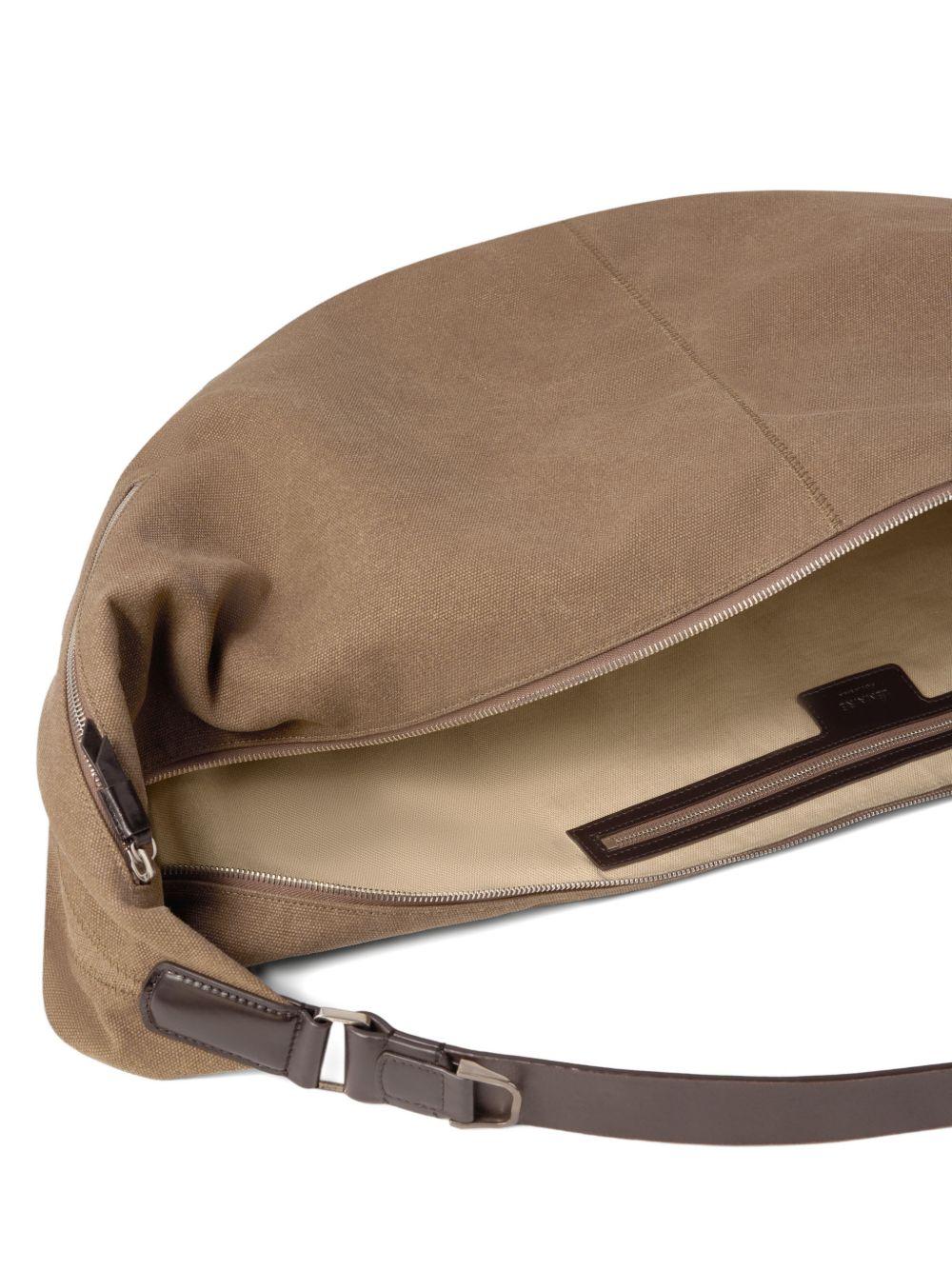 XL Quiver Clip Bag in Heavy Cotton Canvas BG0202LF1400 BG003 SISAL LEMAIRE 