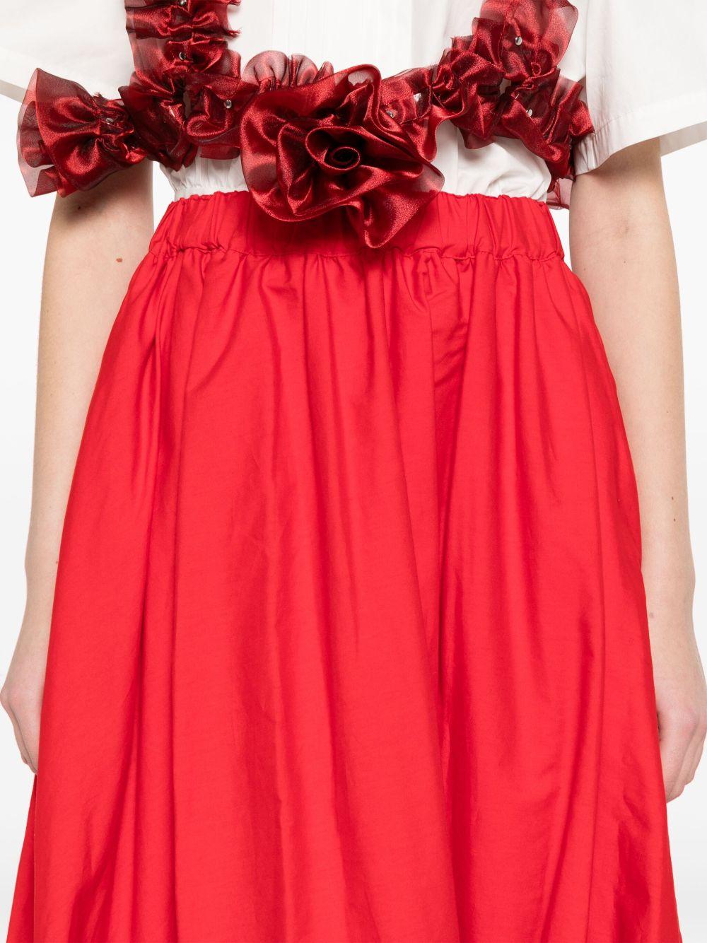 Gonna a lunghezza media 3OS006S25 2 RED NOIR KEI NINOMIYA 