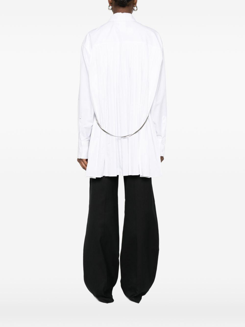 Camicia In Cotone SPXNESPOLA 001 BIANCO SPORTMAX 