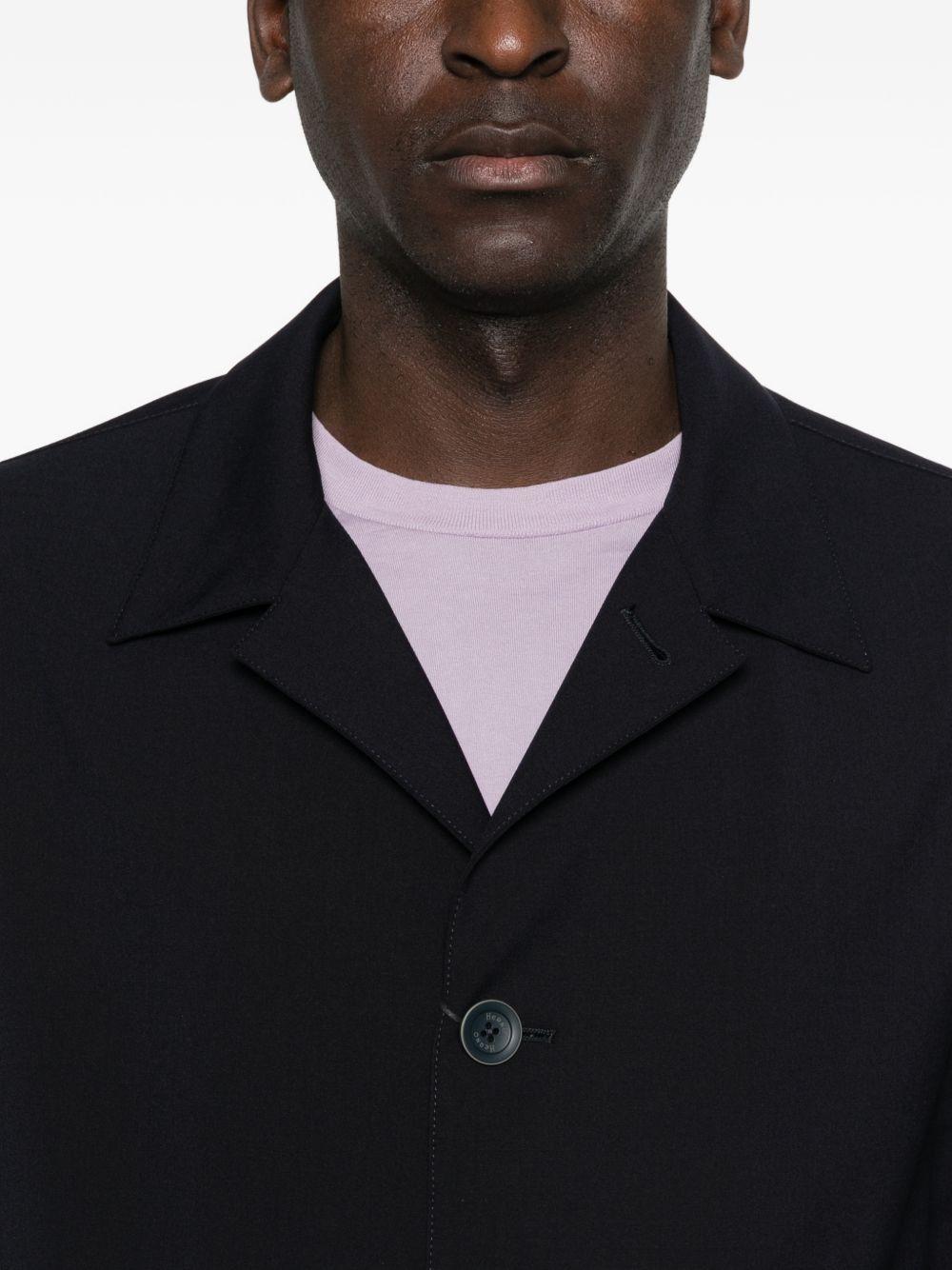 GIACCA IN LIGHT STRETCH WOOLY GI000626U12808 9200 BLUE NAVY HERNO 