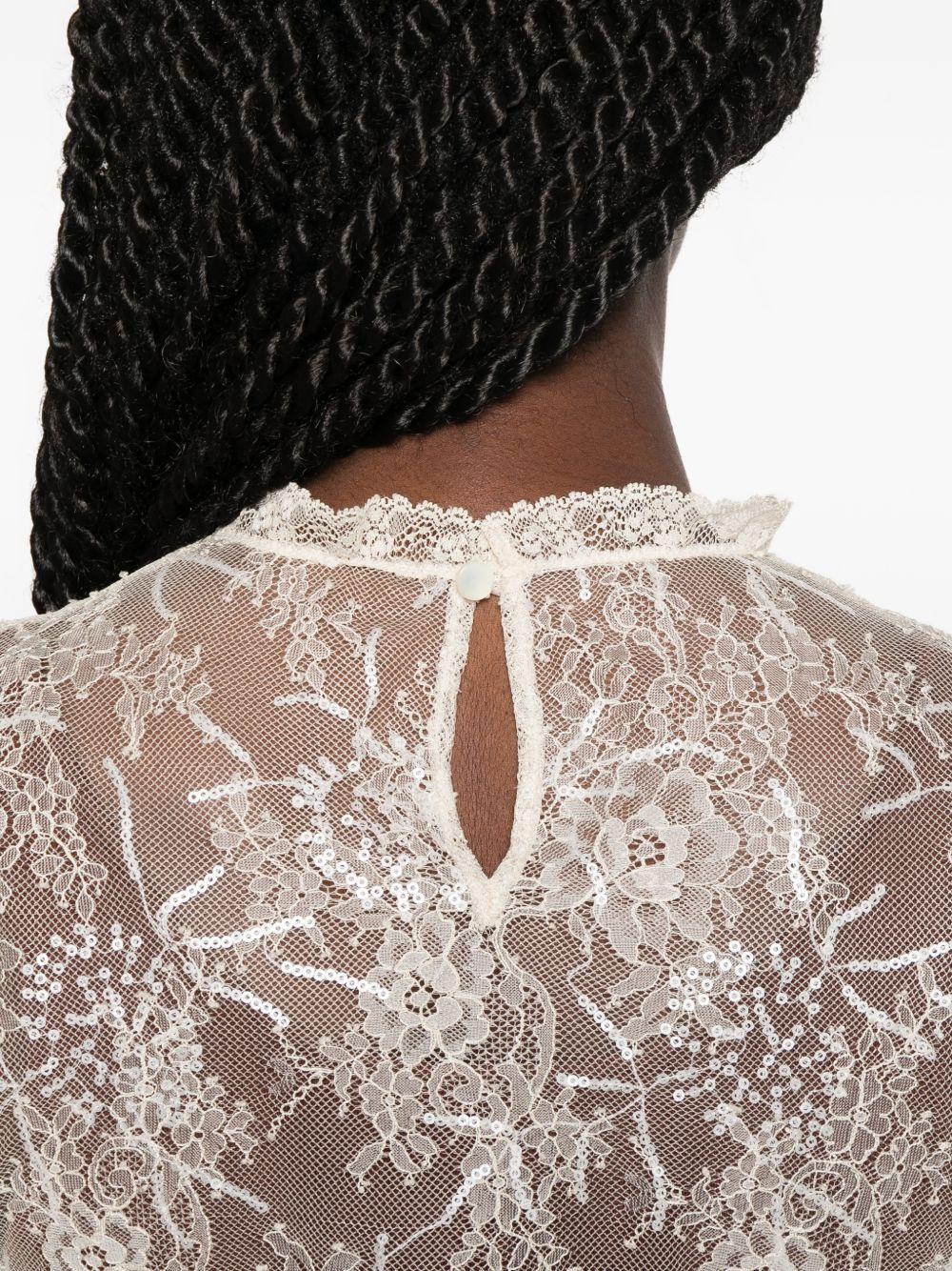 Topwear in poliestere bianco V02181620 0005 AVORIO ALBERTA FERRETTI 