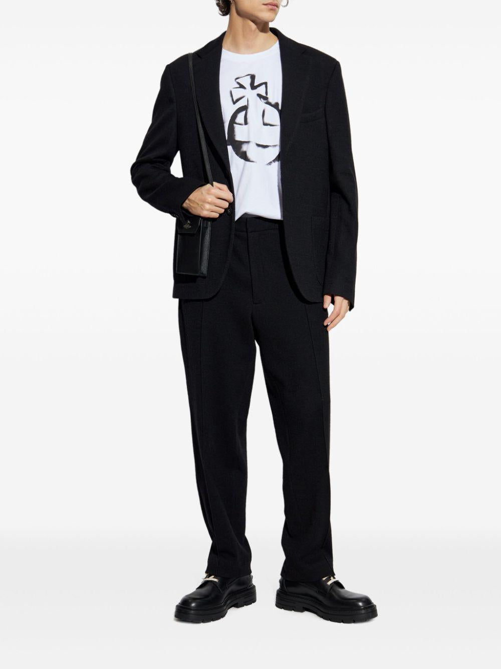 Orb-print T-shirt 3G010033J001M A401 WHITE VIVIENNE WESTWOOD 