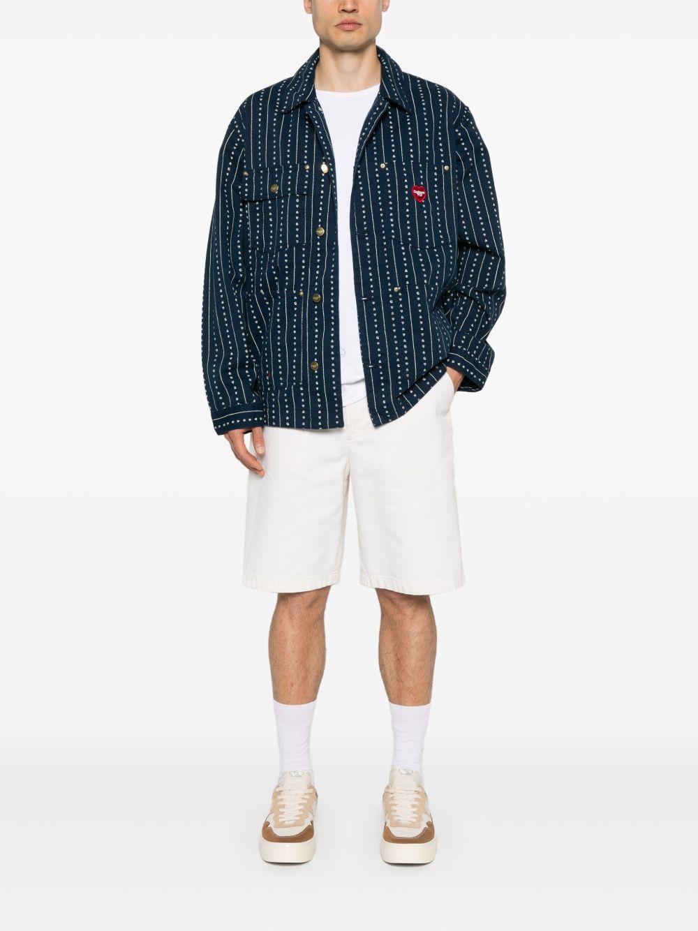  I034823 2RU02 HEART PINSTRIPE CARHARTT WIP 