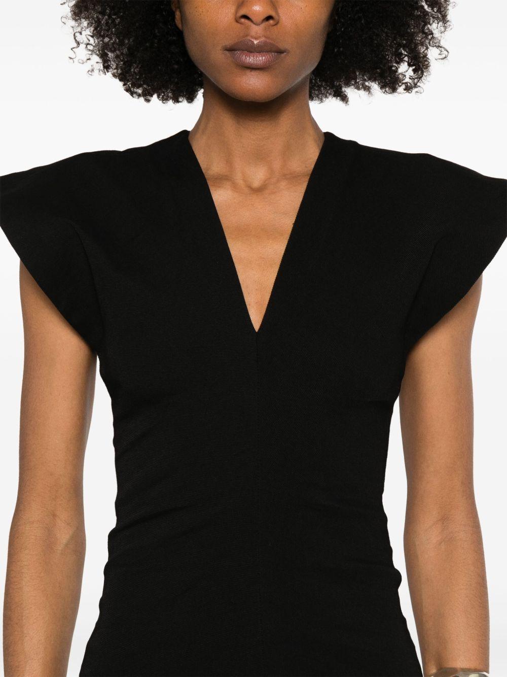 Audition midi dress UW5046 UW900 BLACK UMA WANG 